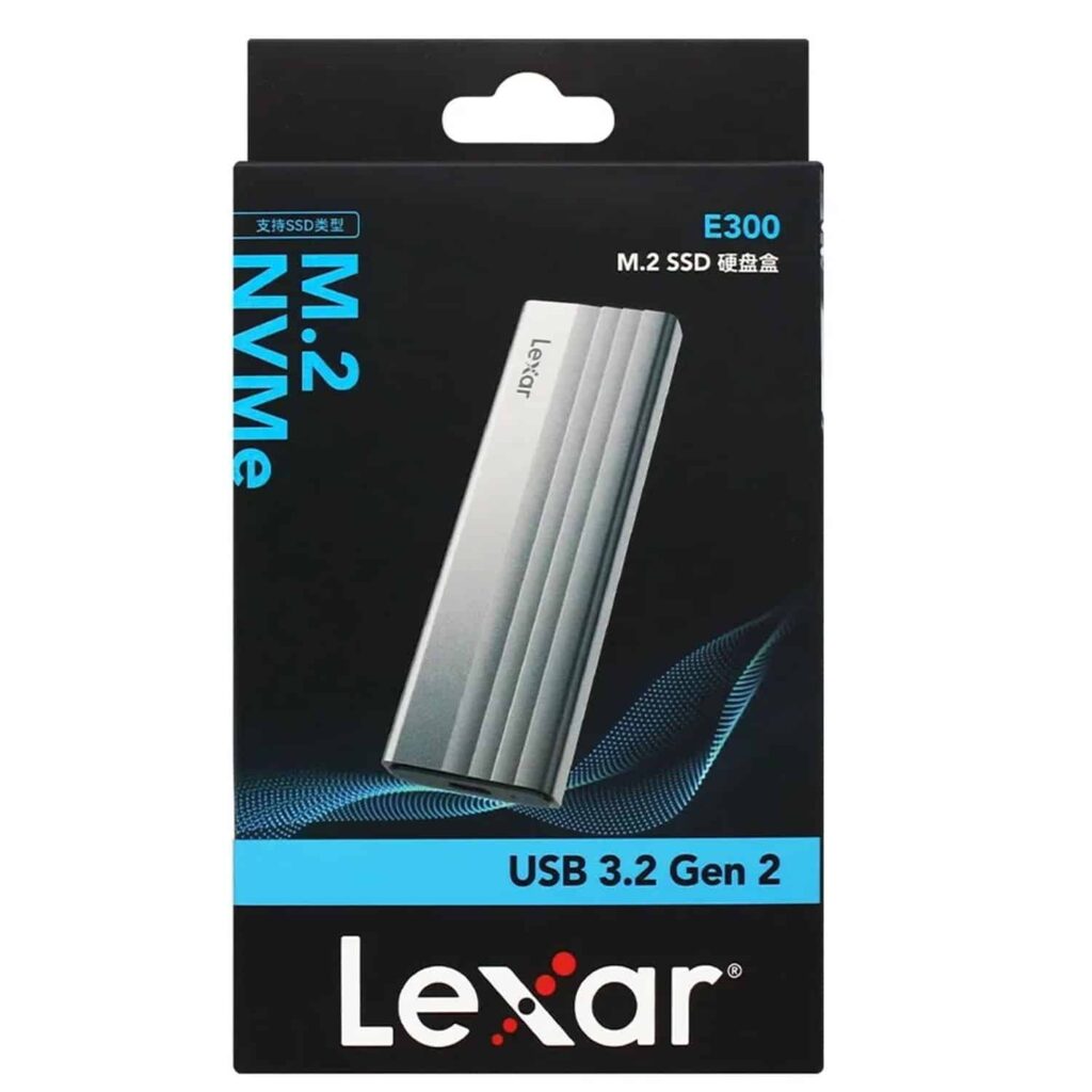Lexar E300 NVMe M.2 SSD Enclosure